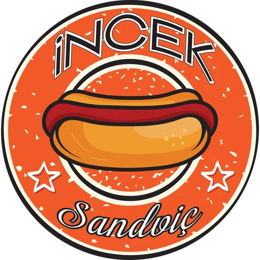 İncek Sandviç sosisli logosu